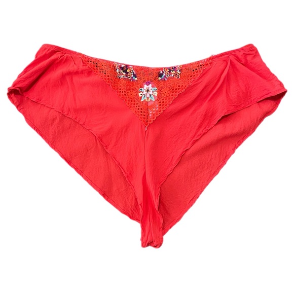 Savage X Fenty Orange Floral Intimate Dolled Up Lace Set - Picture 7 of 17